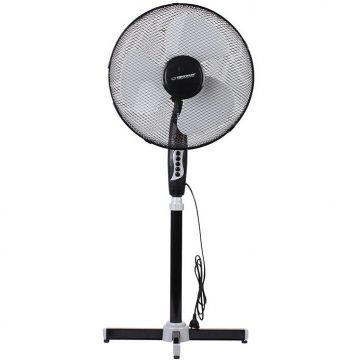 Ventilator cu Picior EHF001KE Hurricane 3 Viteze 50W Negru / Gri Ventilator cu Picior EHF001KE Hurricane 3 Viteze 50W Negru / Gri