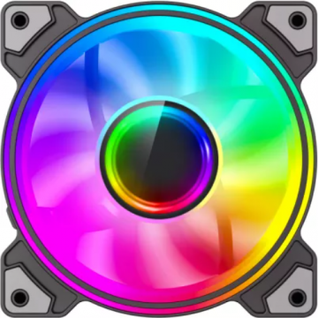 Ventilator Dual-Ring Infinity Black Ventilator Dual-Ring Infinity Black