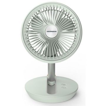 Ventilator HMF-LC4000GR Pliabil 4 Trepte Viteza Control Digital Baterie 4000mAh Verde Ventilator HMF-LC4000GR Pliabil 4 Trepte Viteza Control Digital Baterie 4000mAh Verde