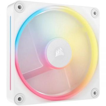Ventilator iCUE LINK LX120-R Reverse PWM RGB 120MM Alb Ventilator iCUE LINK LX120-R Reverse PWM RGB 120MM Alb