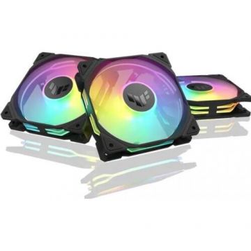 Ventilator TUF Gaming TR120 ARGB Reverse Black Ventilator TUF Gaming TR120 ARGB Reverse Black